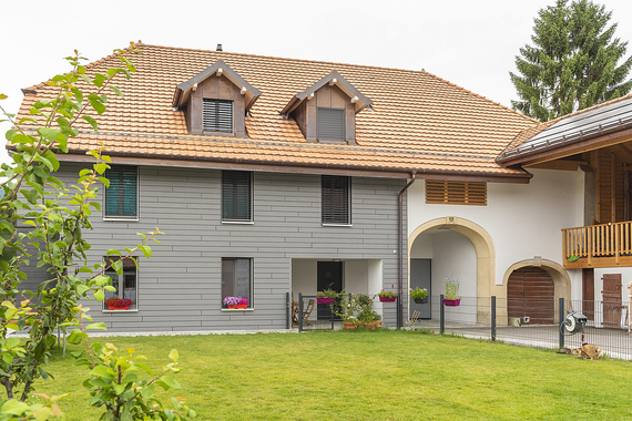 Rénovation d'une ferme à L'Isle Remise à neuf totale d'une ancienne ferme